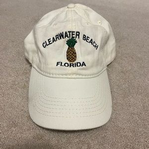 White Clearwater Beach hat